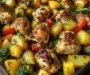Oven-Roasted Chicken & Veggie Bake One-Pan Wonder