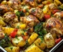 Oven-Roasted Chicken & Veggie Bake One-Pan Wonder