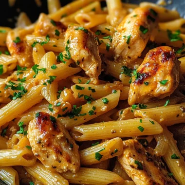 Smoky Honey Butter Chicken Penne