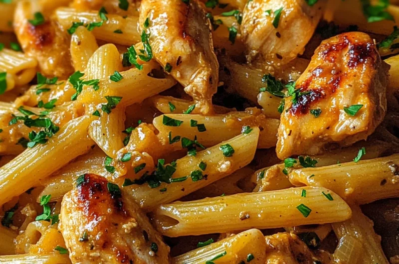 Smoky Honey Butter Chicken Penne