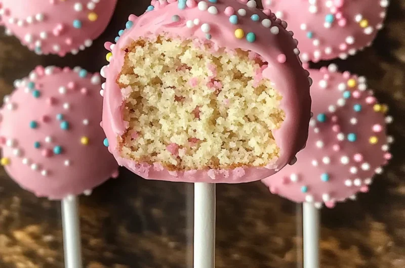 Starbucks Copycat Birthday Cake Pops