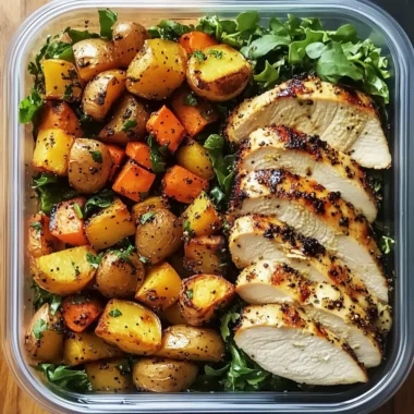 Super Clean Grilled Chicken Meal Prep with Roasted Veggies & Quinoa