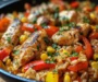 Sweet and Smoky Ranch Chicken Rice Skillet