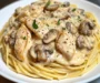 Ultimate Creamy Chicken Mushroom Pasta