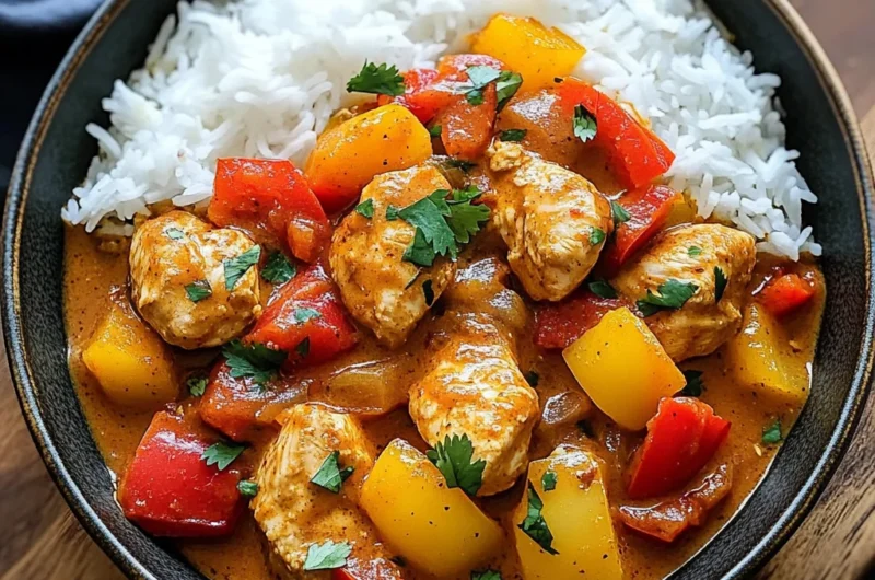 Ultimate Flavor-Packed Chicken Curry with Rice