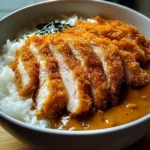 Ultimate Japanese Chicken Katsu Curry Bowl with Rice