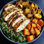 Ultimate Power Bowl: Roasted Chicken, Veggies & Quinoa Madness