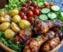 Ultimate Sticky BBQ Chicken Drumsticks Platter